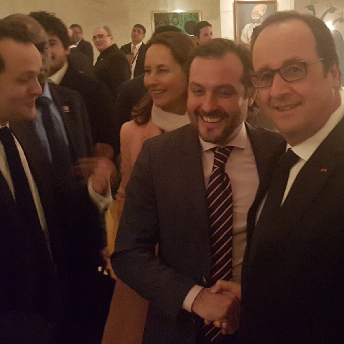 Technique Solaire en Inde dans le cadre de la visite du Président Hollande