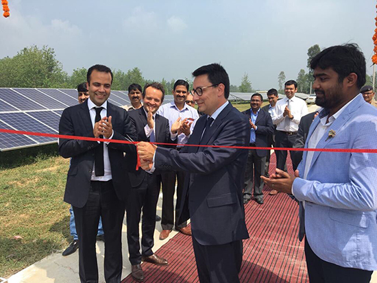 Inauguration Parc au Sol photovoltaïque – Uttarakhand Inde