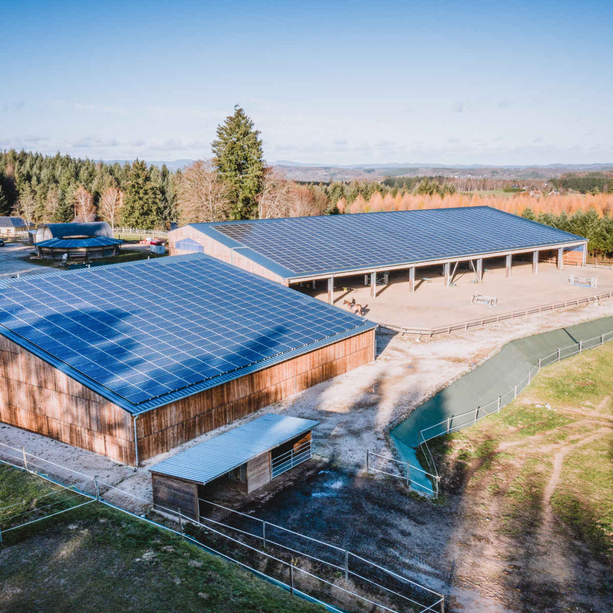 Aide à la construction d&rsquo;un manège equestre