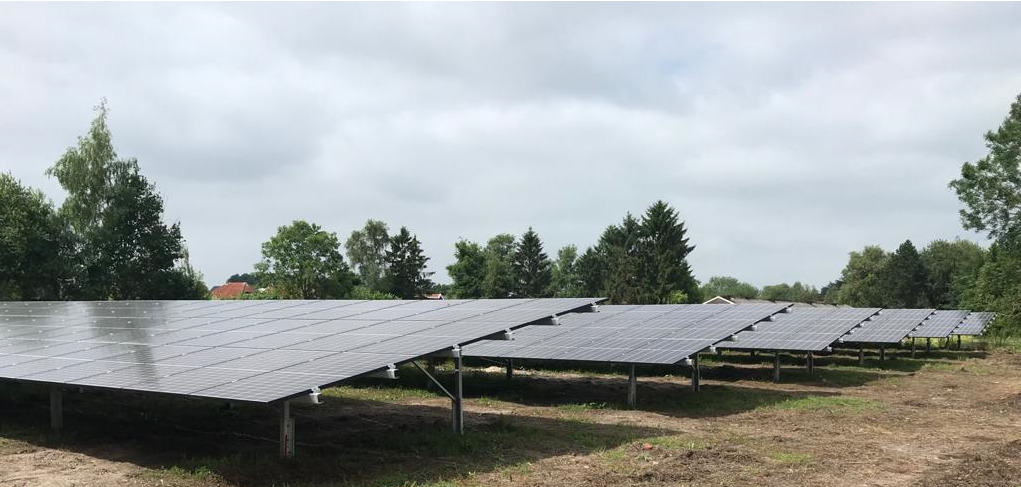 A new ground-mounted solar park powering the region of Sappemeer