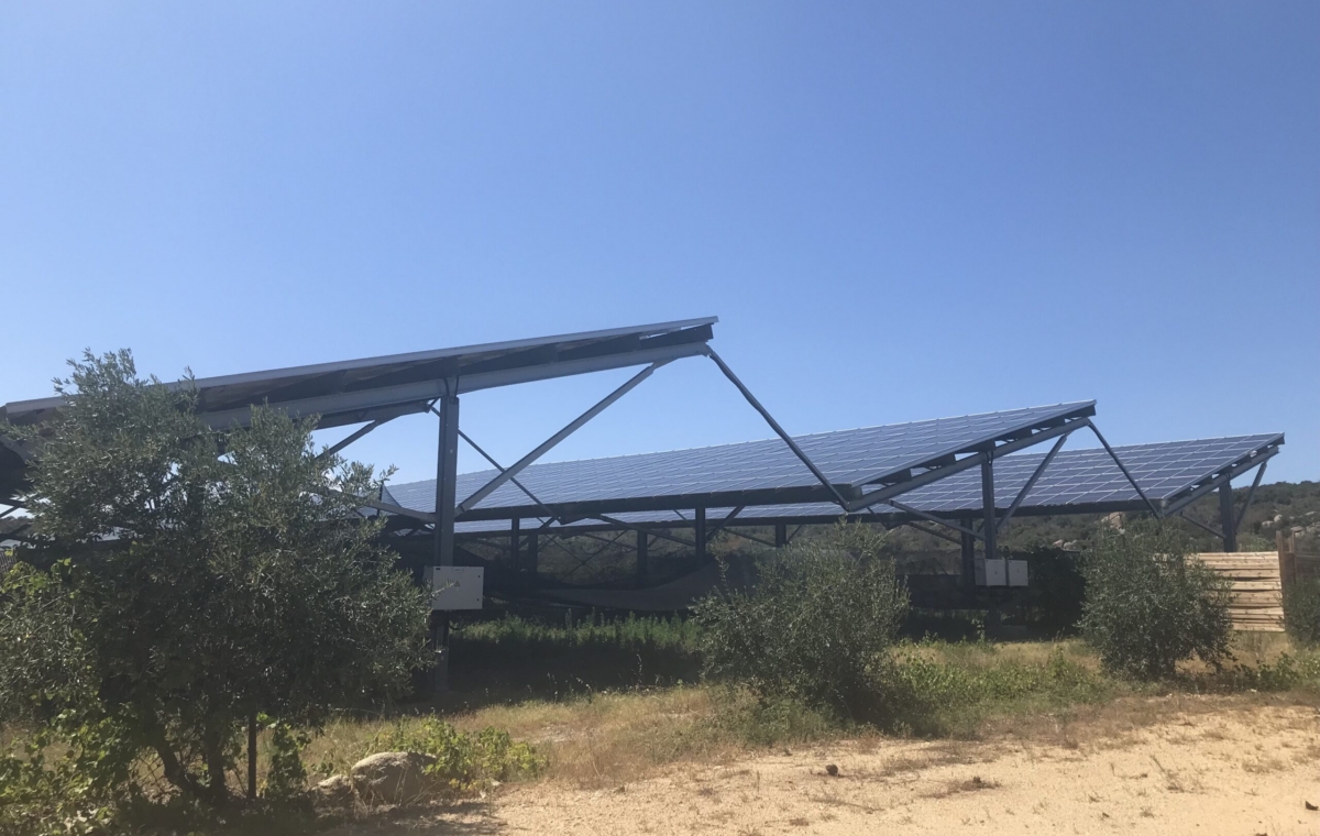 Volière photovoltaïque