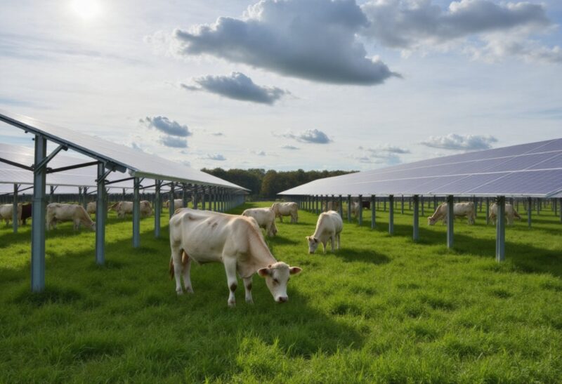 Puis-je concilier l’agrivoltaïsme avec mon activité d’élevage ?
