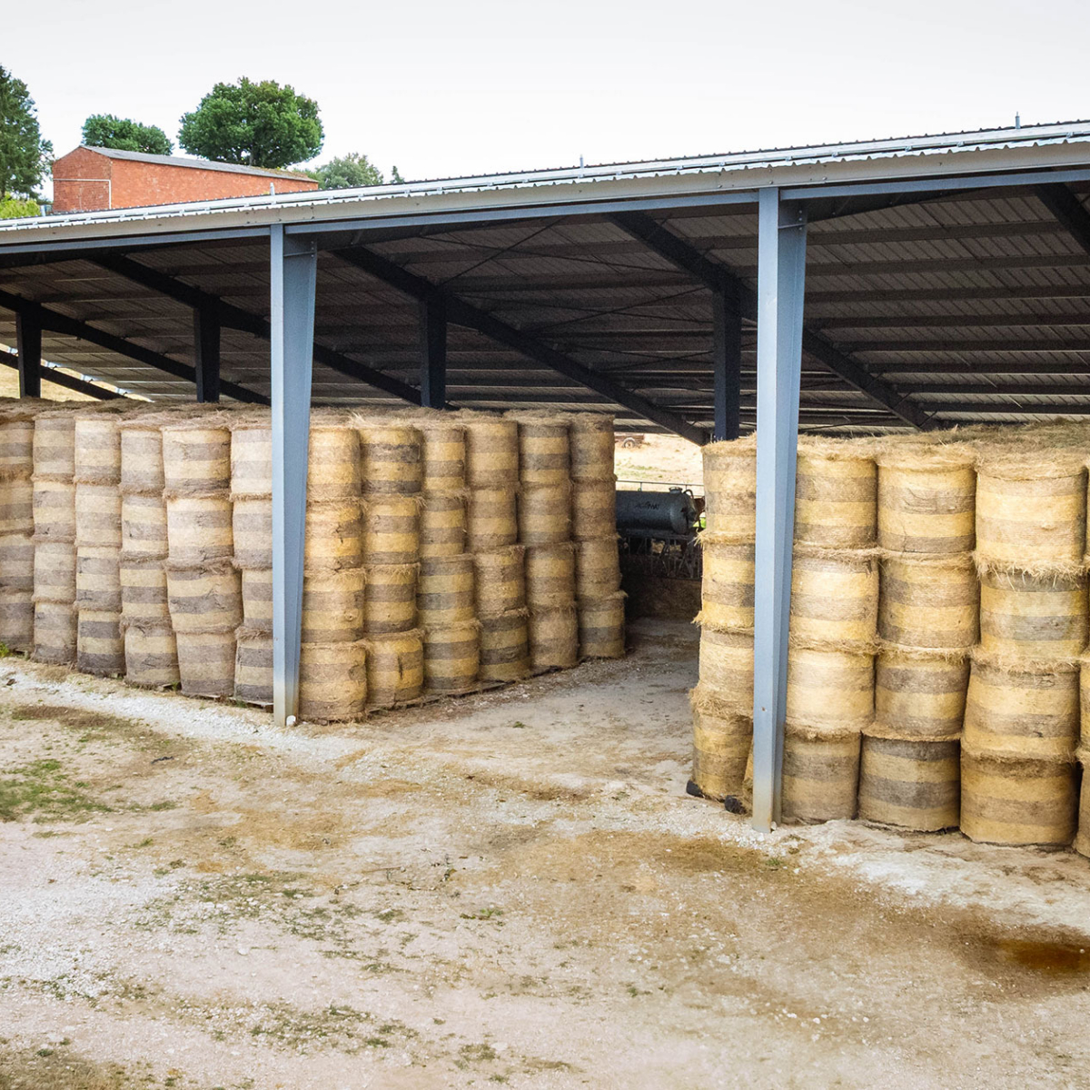 Bâtiment agricole photovoltaïque en Dordogne