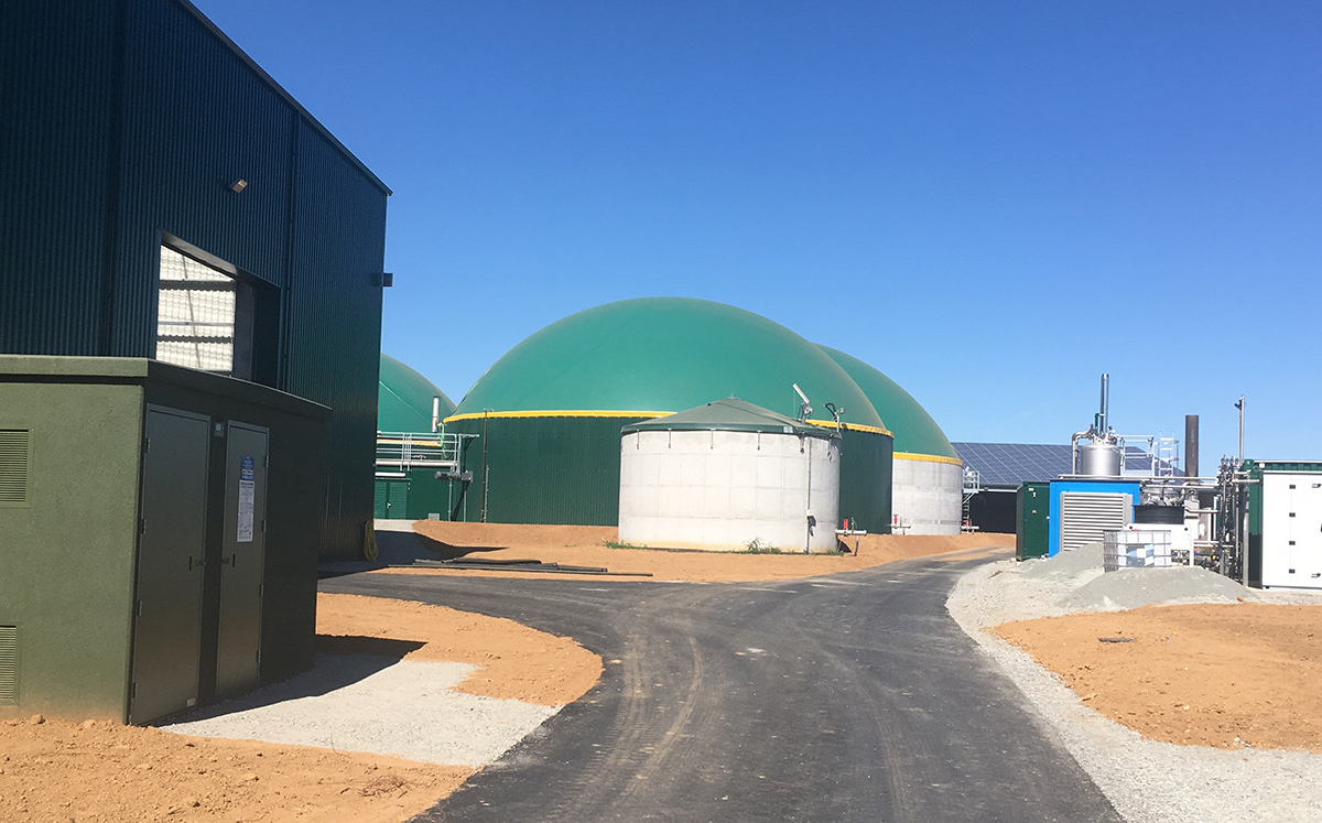 L&rsquo;unité de méthanisation Celles sur Belle Biogaz injectée sur le réseau GRDF