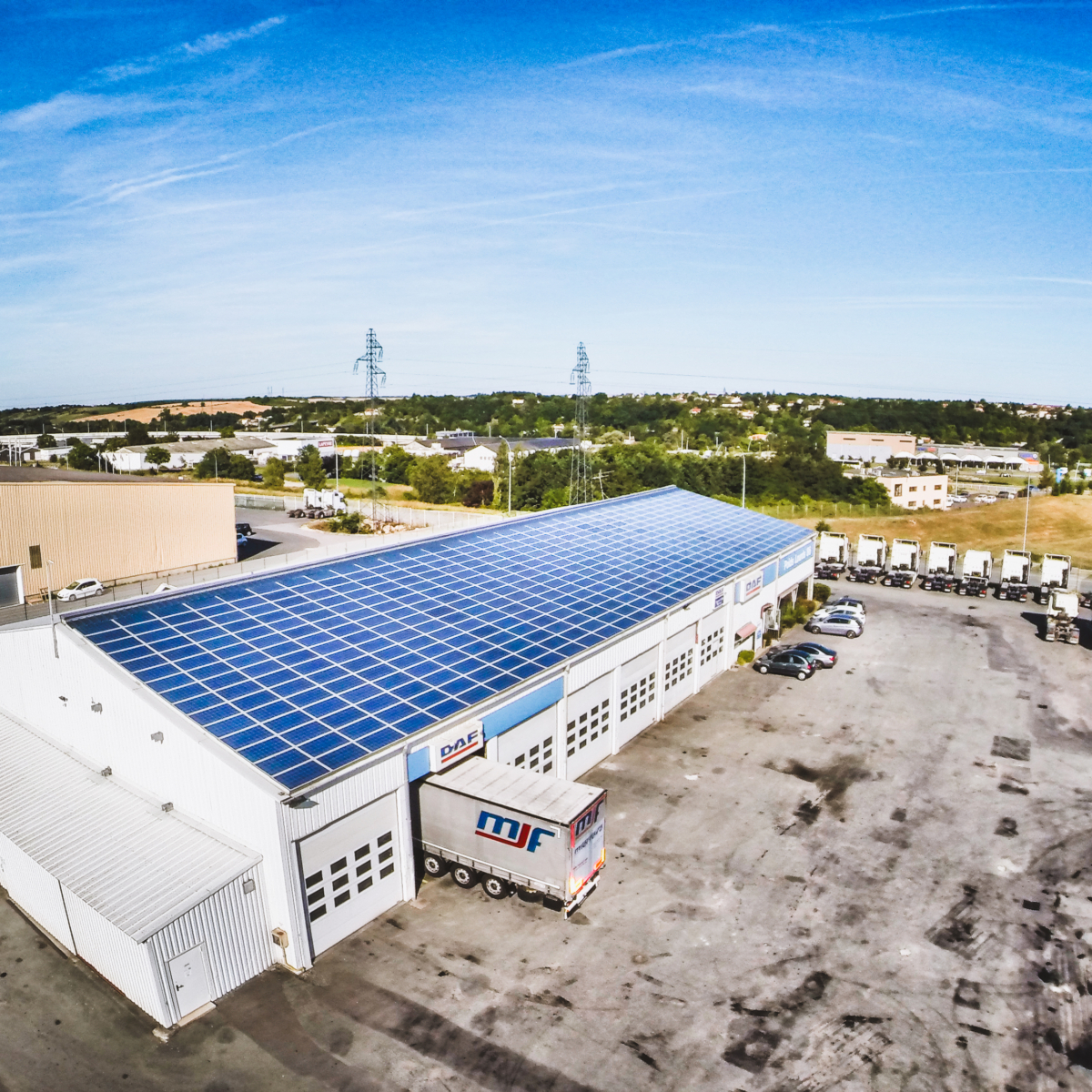 Rénovation de toiture avec exploitation photovoltaïque